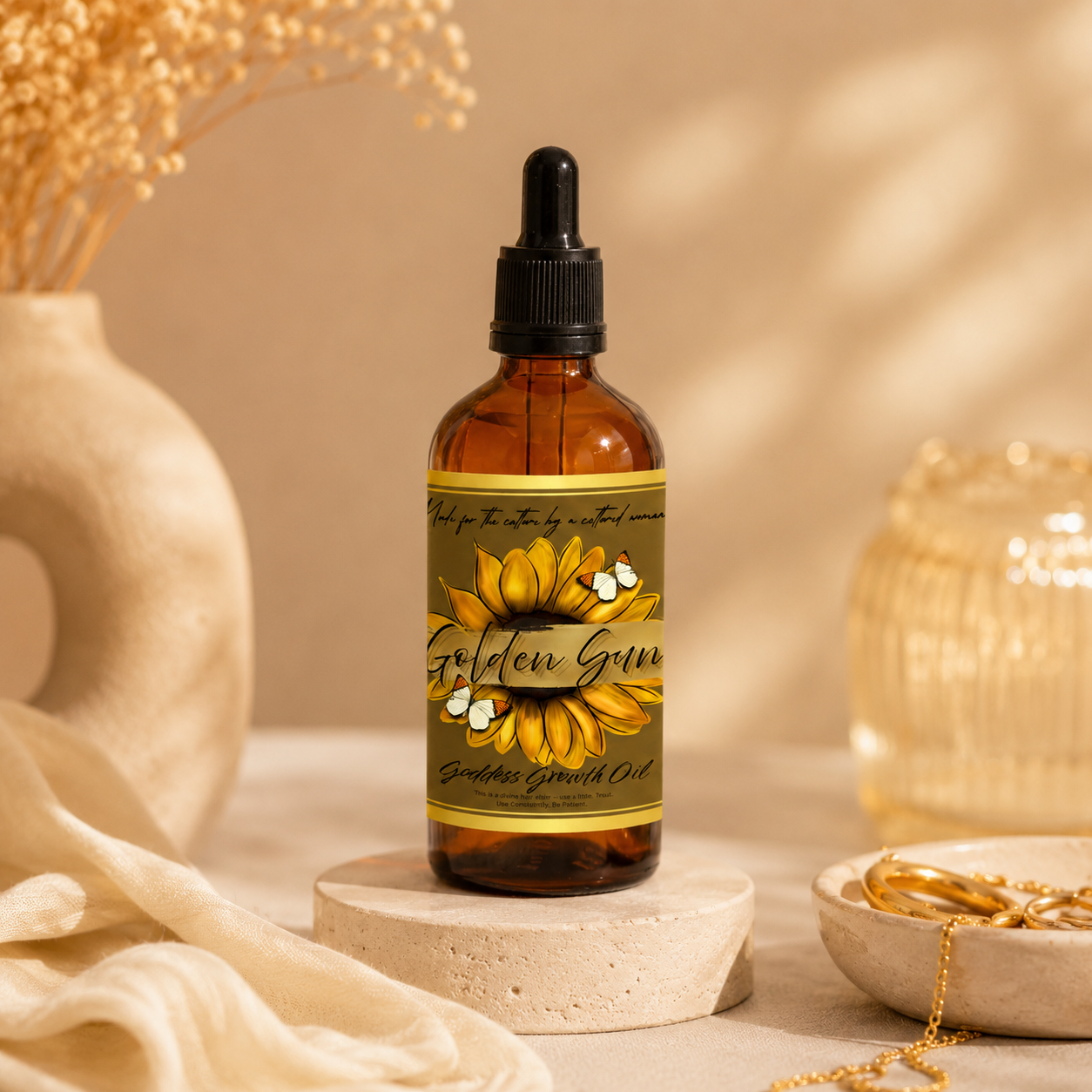 Goddess Growth Oil 4oz Dropper PRE-ORDER